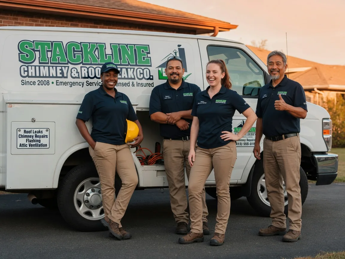Chimney flashing repair company in Paynes Creek, CA